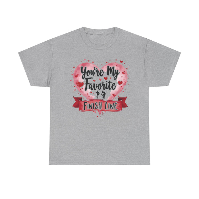 Gildan Valentine's Running Tee - T-Shirt - detail view
