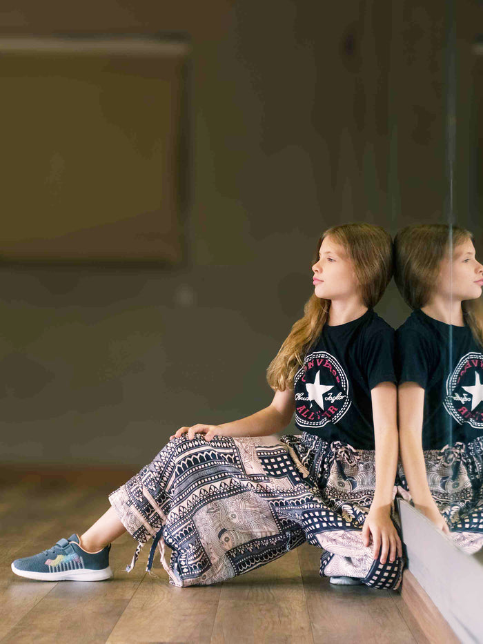 Girl's Kids Artistic Tribal Harem Pants for Dance