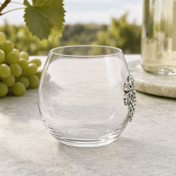 Grape Stemless Wine Glass 4
