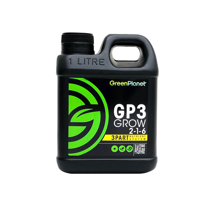 Green Planet - GP3 Grow - (1L, 5L, or 20L)
