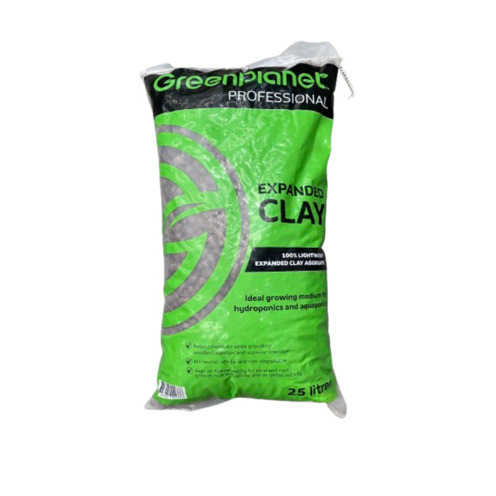 Green Planet Expanded Clay Balls (LECA) 8-15mm - 25L Bag