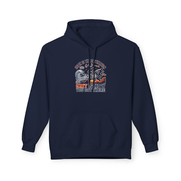 Grit Is How You Got There Hoodie — Determination Motivational Hoodie