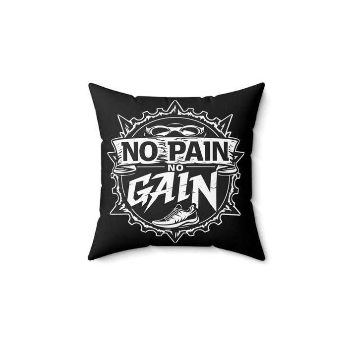 Gym Throw Pillow (14x14) - Home Decor