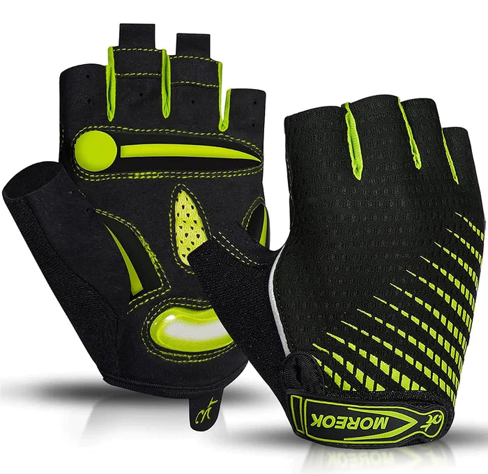 Half-Finger Triathlon Cycling Gloves - Sports Equipment