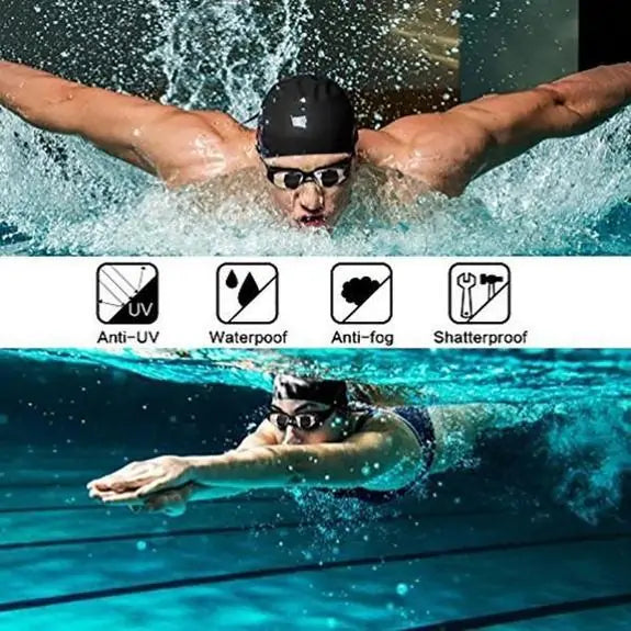 HD Anti-Fog Swim Goggles for Training - Accessories - alternate view for triathlon