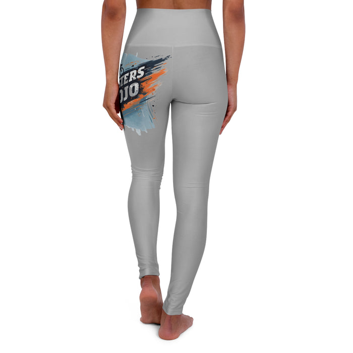 High-Waisted Yoga Leggings - All Over Prints - alternate view