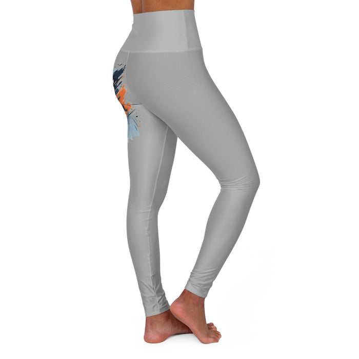 High-Waisted Yoga Leggings - All Over Prints - lifestyle view