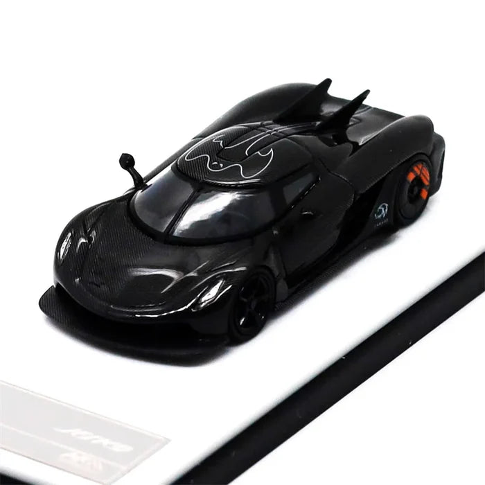 HKM Premium 1:64 Jesko Absolut Full Carbon Die-Cast Car Model Miniature Gifts