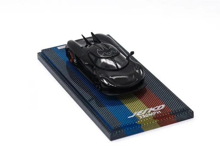 HKM Premium 1:64 Jesko Absolut Full Carbon Die-Cast Car Model Miniature Gifts