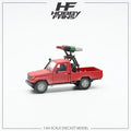 Hobby Fans 1:64 Land Cruiser J70 LC79 Pickup military Ver Diecast Model Car