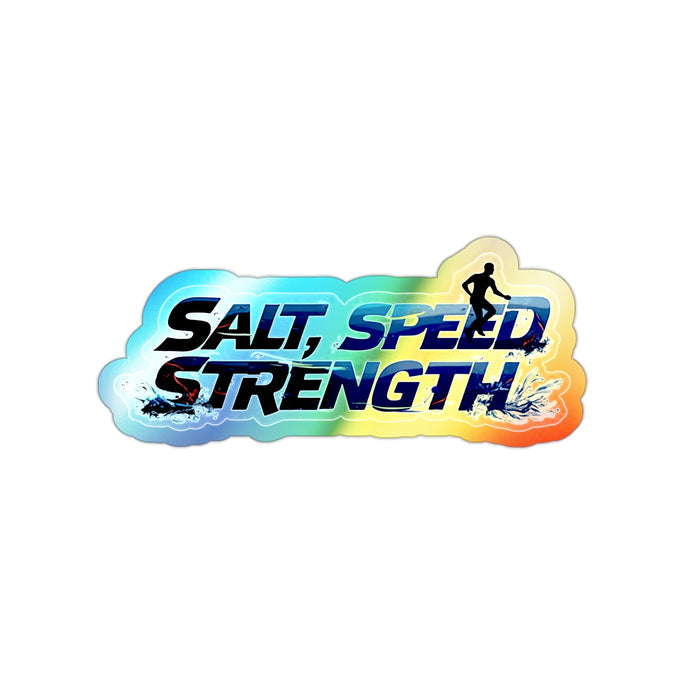 Holographic Vinyl Triathlon Stickers - Paper products