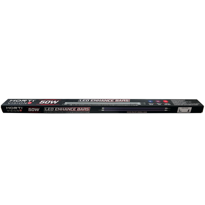 Horti-Vision 50W LED Enhance Bars (2 x 25W Bars)
