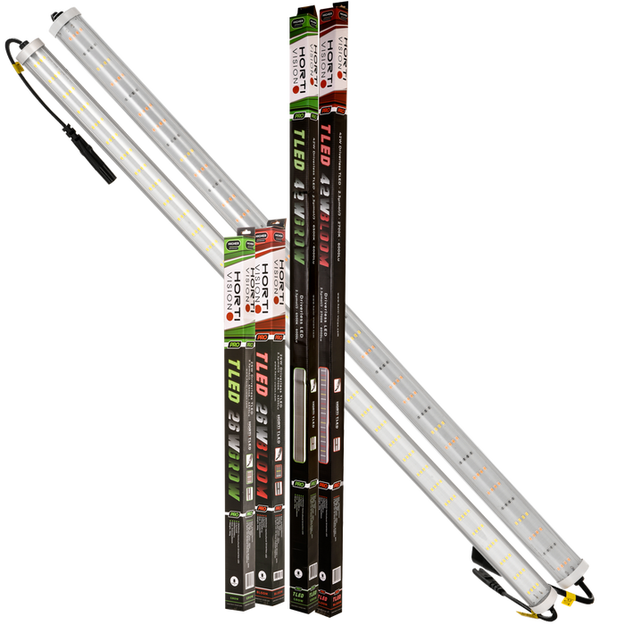 Hortivision TLED Driverless LED Grow Light - 42W Grow