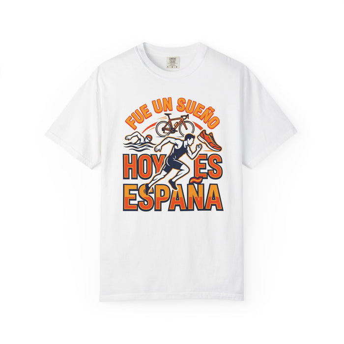 Hoy Es España Running T-Shirt — Fue Un Sueño Spanish Pride Tee