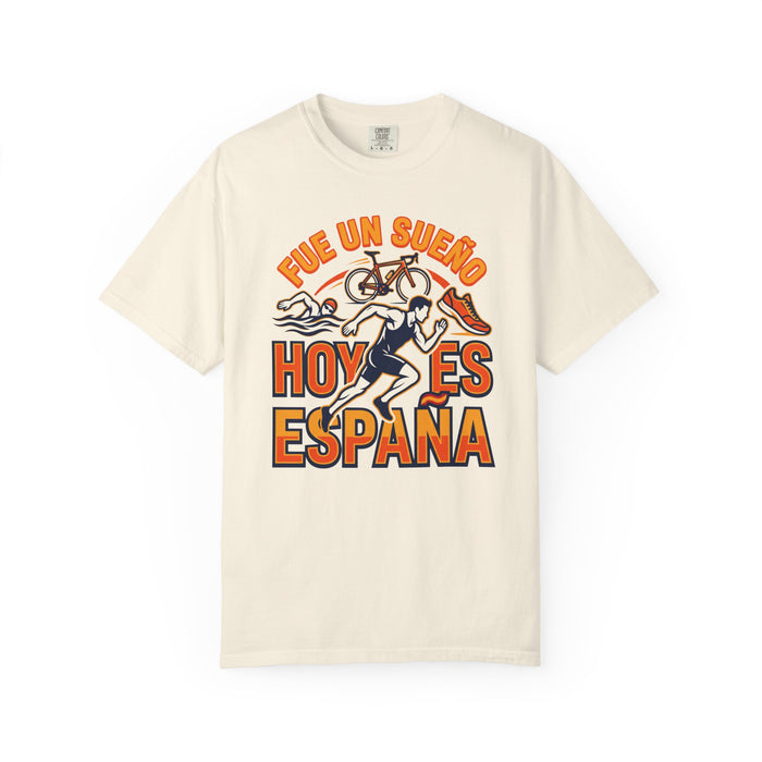 Hoy Es España Running T-Shirt — Fue Un Sueño Spanish Pride Tee