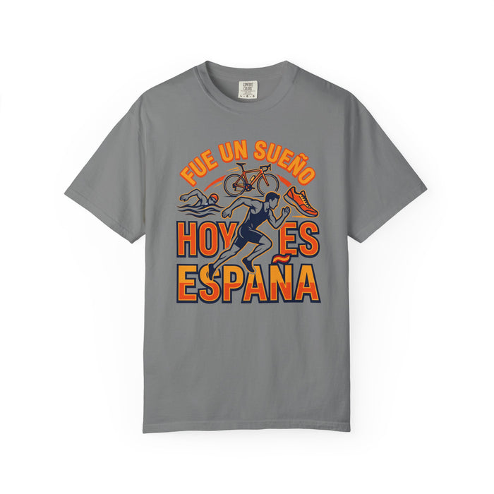 Hoy Es España Running T-Shirt — Fue Un Sueño Spanish Pride Tee
