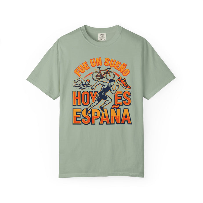 Hoy Es España Running T-Shirt — Fue Un Sueño Spanish Pride Tee
