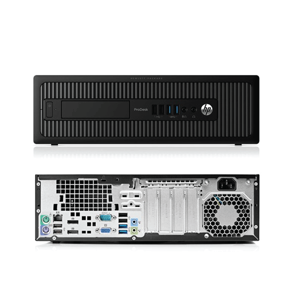 HP Elite Desk 800 G1 SFF i5 4590 3.3GHz 8GB 500GB DW W10P Computer | B-Grade