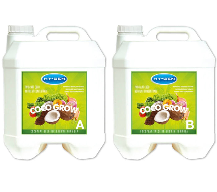 Hy-Gen Coco Growth Formula A & B (2 x 1, 5 Or 20L)