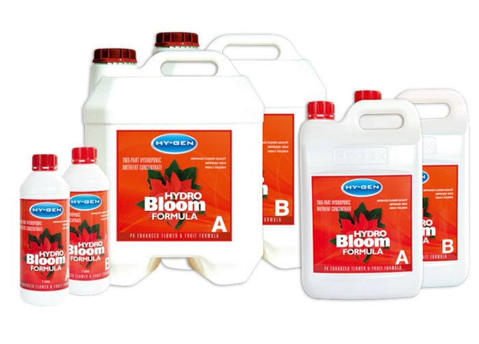 Hy-Gen Hydro Bloom Formula A & B Set (2x1 , 5 or 20L)
