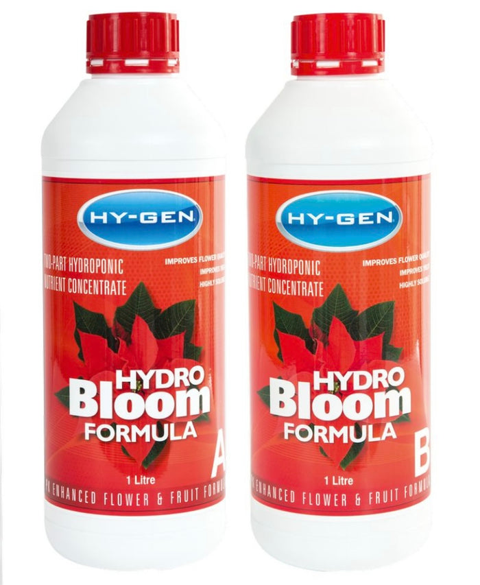 Hy-Gen Hydro Bloom Formula A & B Set (2x1 , 5 or 20L)