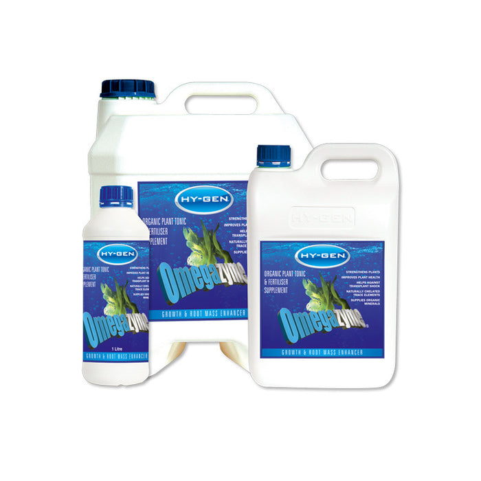 Hy-Gen Omegazyme Root Enhancer (500mL, 1, 5 or 20L)