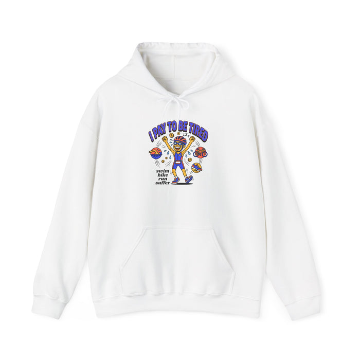I Pray To Be Two Hoodie — Funny Spiritual Cartoon Graphic Sweatshirt