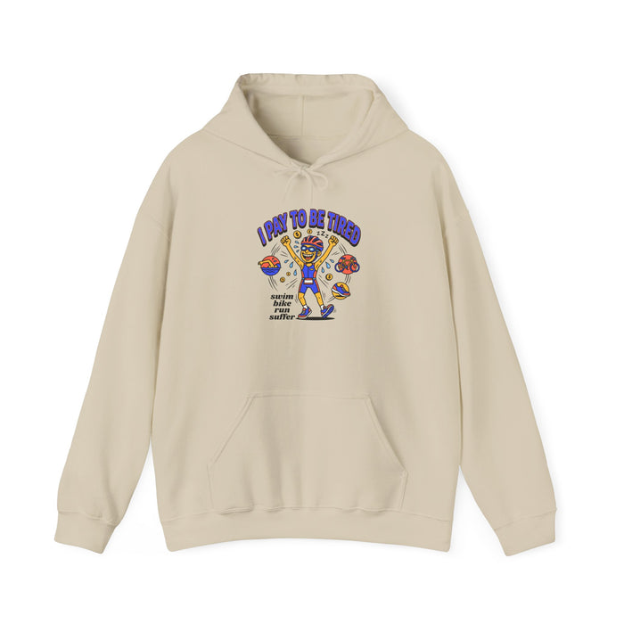 I Pray To Be Two Hoodie — Funny Spiritual Cartoon Graphic Sweatshirt