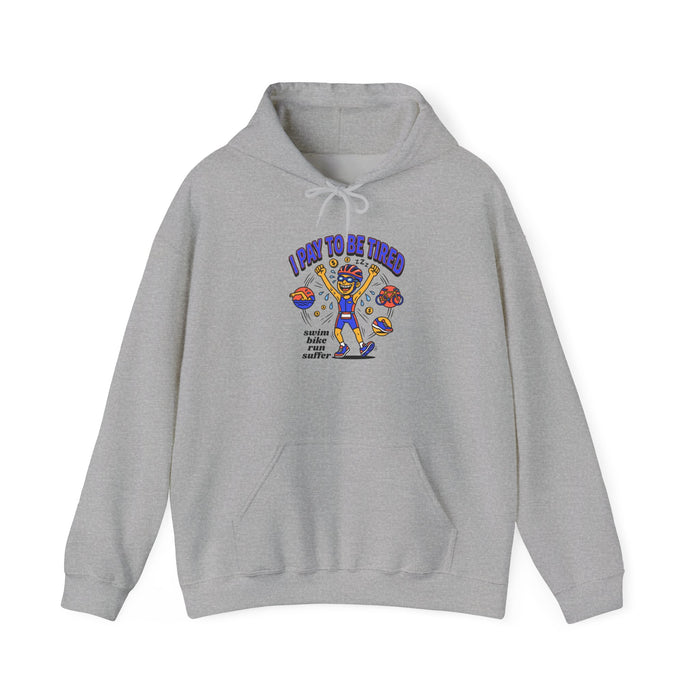 I Pray To Be Two Hoodie — Funny Spiritual Cartoon Graphic Sweatshirt