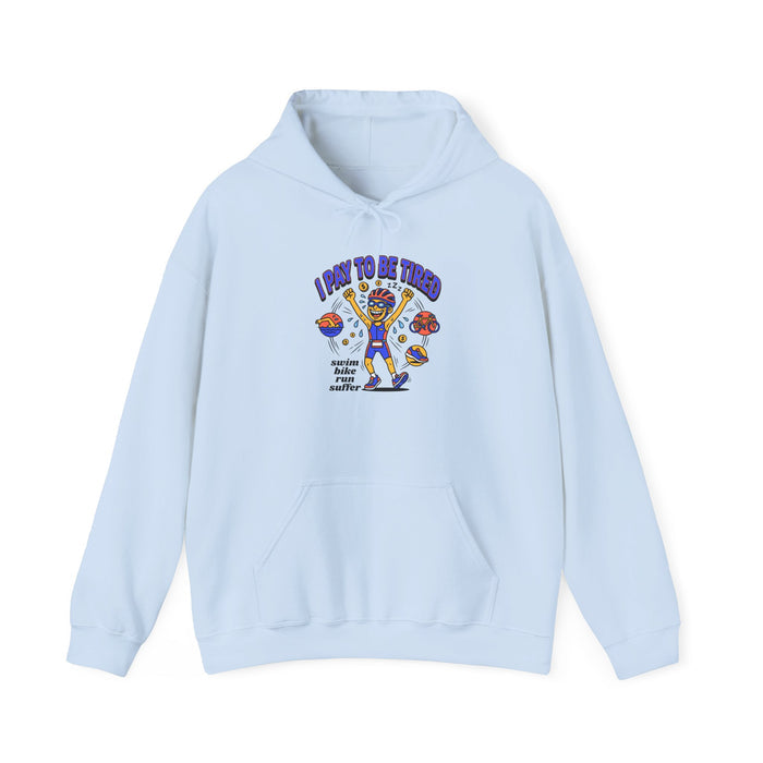 I Pray To Be Two Hoodie — Funny Spiritual Cartoon Graphic Sweatshirt