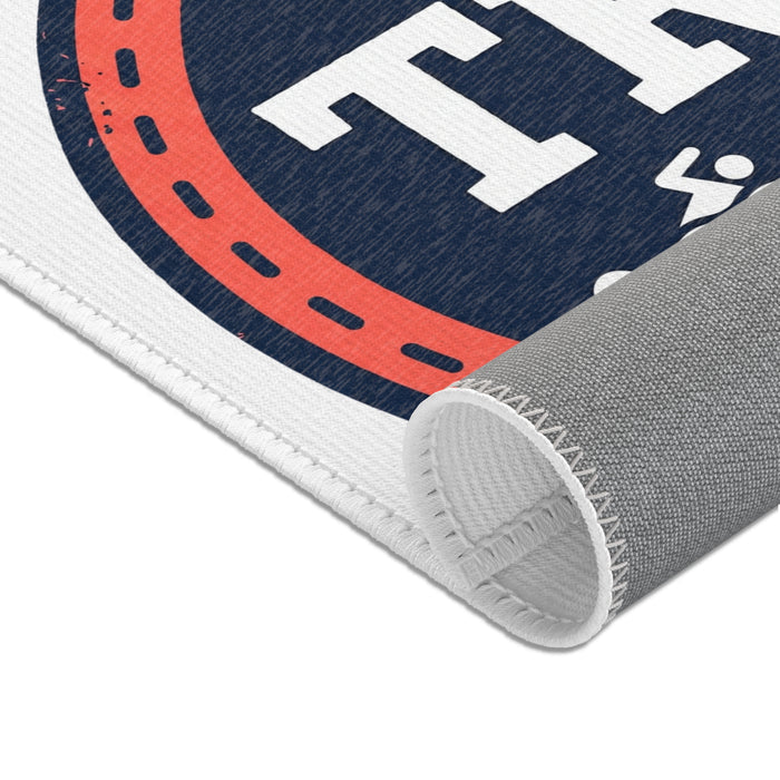 I TRi'D 2026 Transition Mat — First Triathlon Finisher Area Rug
