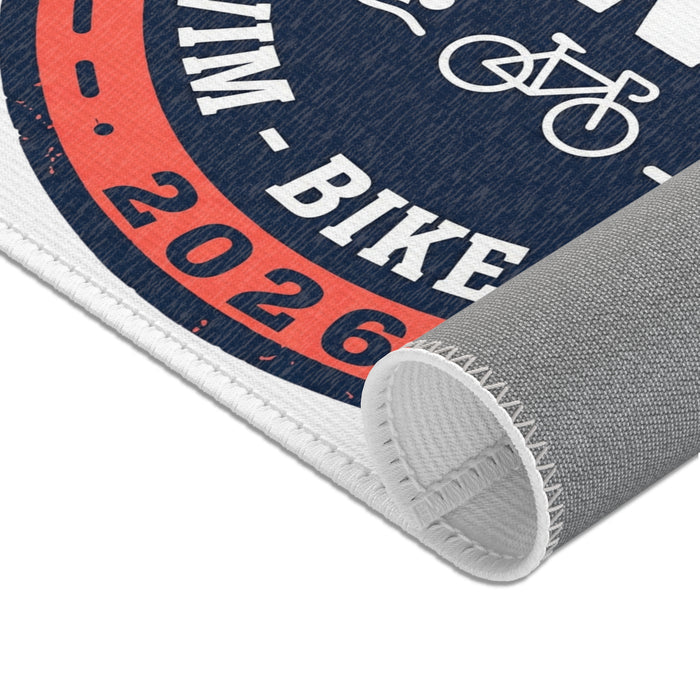I TRi'D 2026 Transition Mat — First Triathlon Finisher Area Rug
