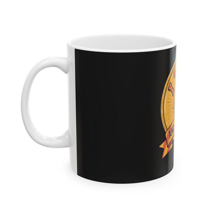 I Tri'd and I Finished Cycling Medal Mug — Funny Triathlon Coffee Cu