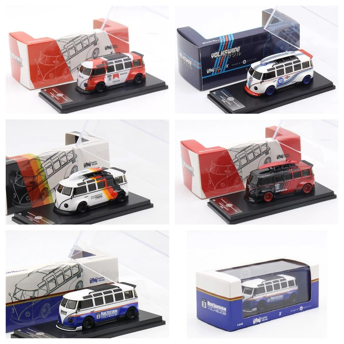 Inspire Model 1:64 Robert Design T1 Van Kombi Diecast Model Car