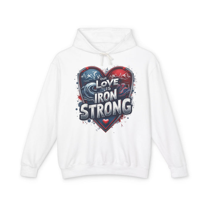 Iron Strong Heart Lightweight Graphic Hoodie - alternate view