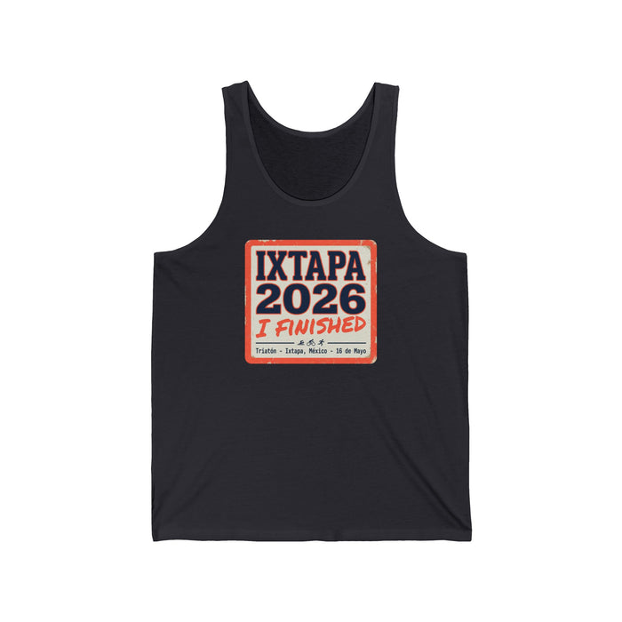 Ixtapa 2026 Tank Top – "I Finished" Vacation Souvenir Beach Tank