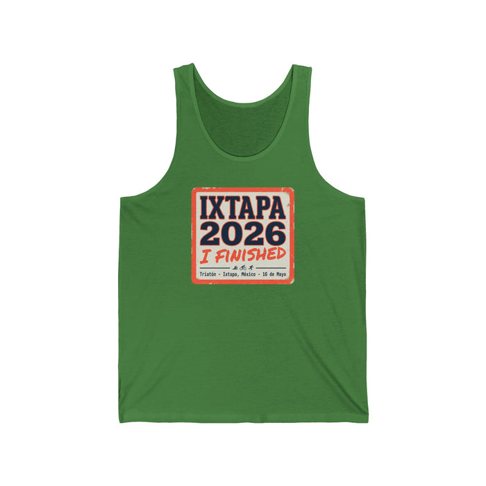 Ixtapa 2026 Tank Top – "I Finished" Vacation Souvenir Beach Tank