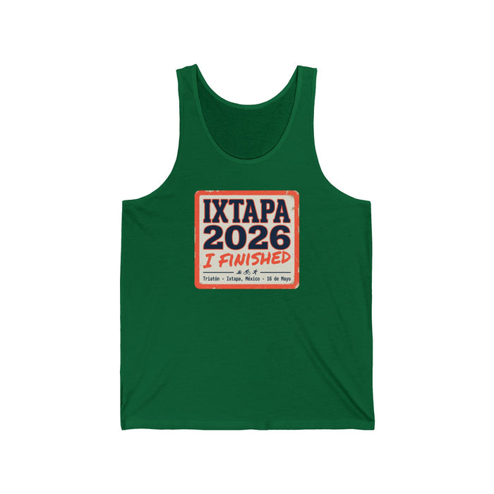 Ixtapa 2026 Tank Top – "I Finished" Vacation Souvenir Beach Tank
