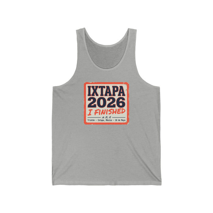 Ixtapa 2026 Tank Top – "I Finished" Vacation Souvenir Beach Tank