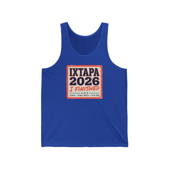 Ixtapa 2026 Tank Top – "I Finished" Vacation Souvenir Beach Tank