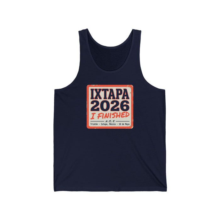Ixtapa 2026 Tank Top – "I Finished" Vacation Souvenir Beach Tank