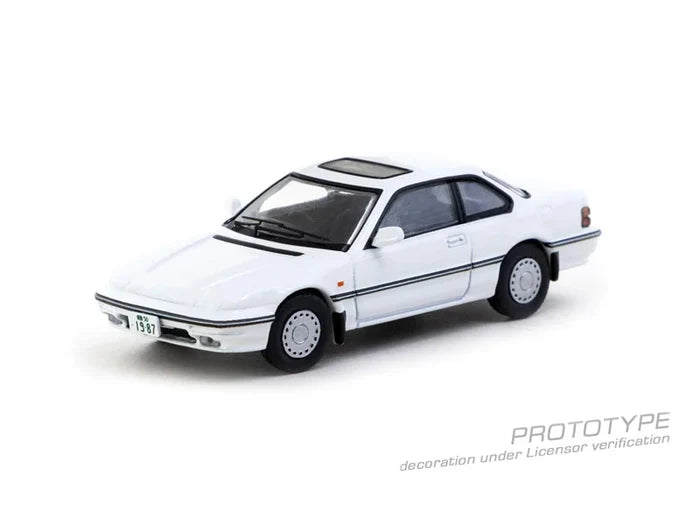 J Collection X Tarmac Works 1:64 BA4 Prelude White Die-Cast Car Model Miniature Gifts