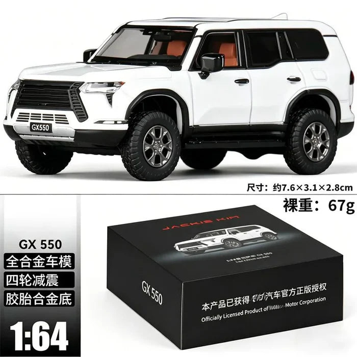 JKM 1:64 GX550 Die-Cast Car Model Miniature Gifts