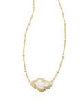 Kendra Scott - Necklace - Abbie Gold Pendant - Ivory Mother-of-Pearl - Findlay Rowe Designs