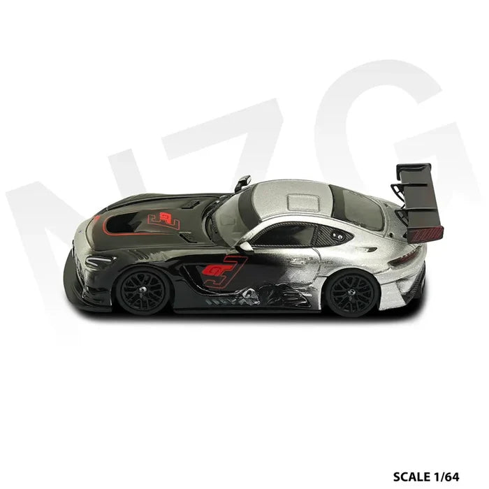 KILO 1:64 EVO II GT3 Presentation black Die-Cast Car Model Miniature Gifts
