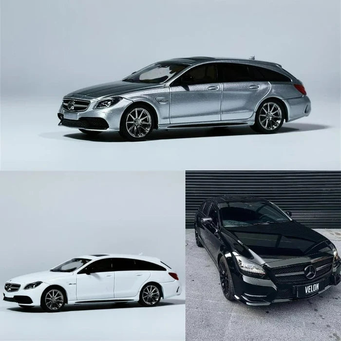 KING MODEL 1:64 CLS63 shooting brake Limited999 Diecast Model Car