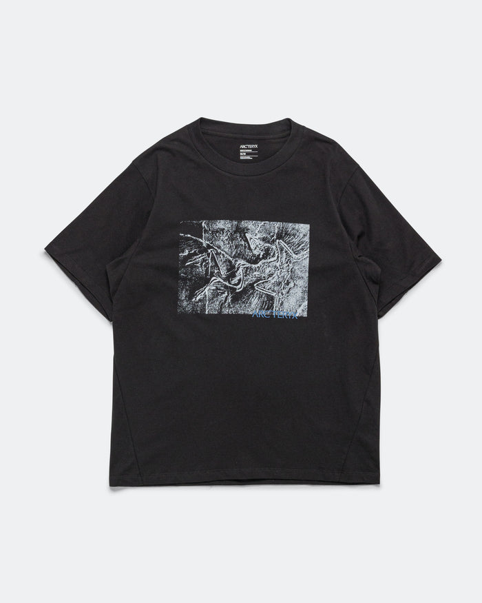 Kragg Cotton Lithographica SS - Black