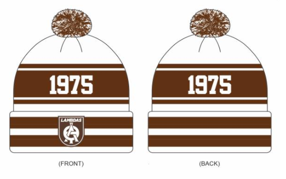 Lambda Theta Phi Two Tone Beanie- Discontinued