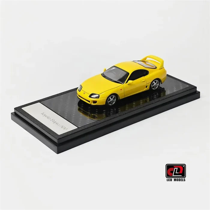 LCD 1:64 Supra Mk4 A80 Yellow / Blue / Green / Magic Purple Diecast Model Car