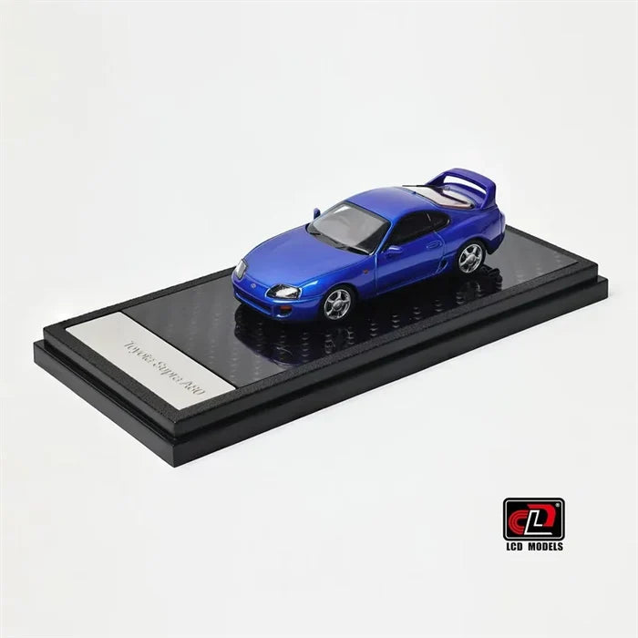 LCD 1:64 Supra Mk4 A80 Yellow / Blue / Green / Magic Purple Diecast Model Car